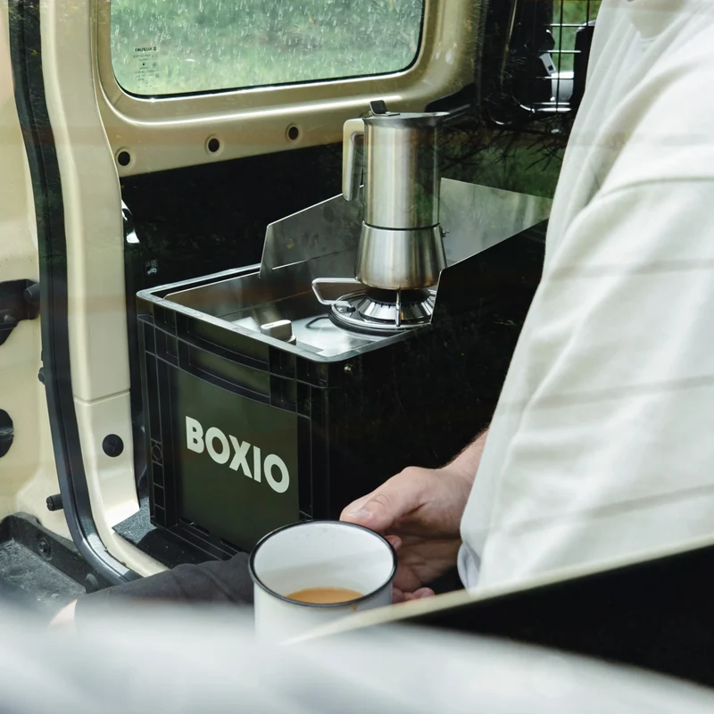 BOXIO COOK Compact Gasfornuis 1500W voor Camping