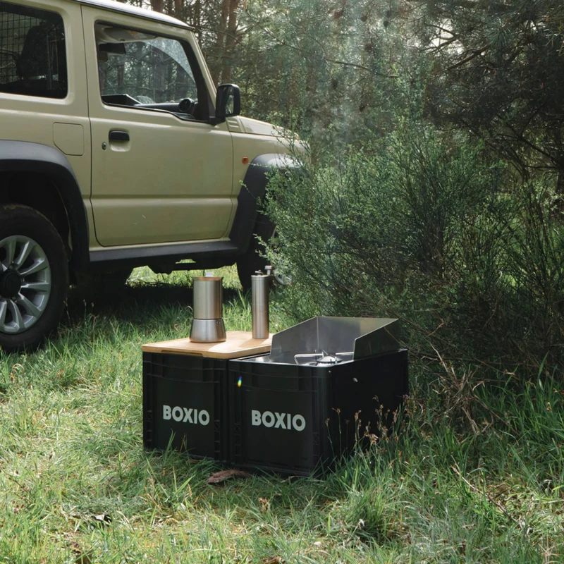 BOXIO COOK Compact Gasfornuis 1500W voor Camping