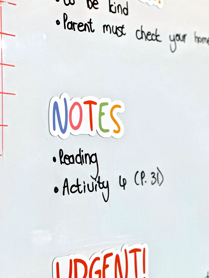 Rainbow Reminder Magnets