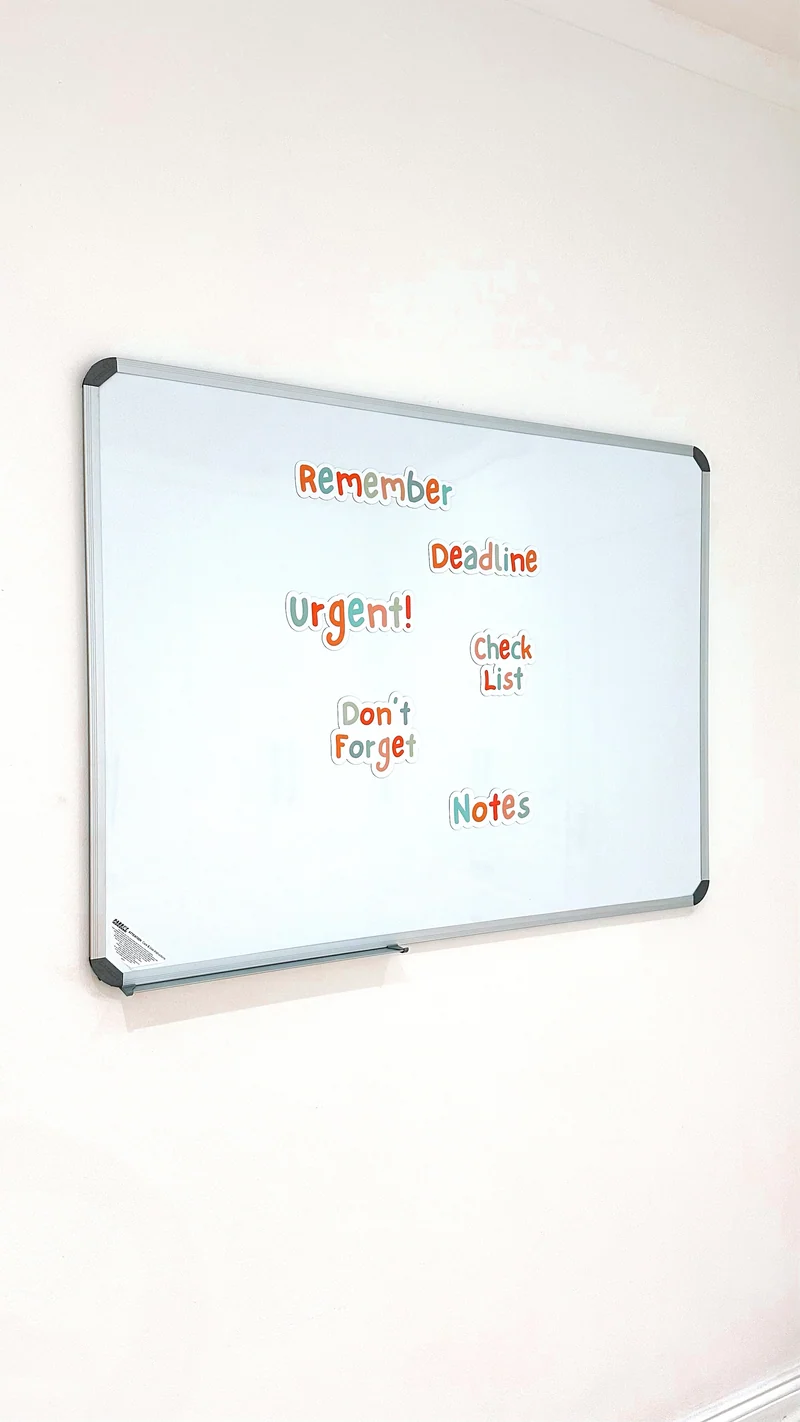 Soft Pastel Reminder Magnets