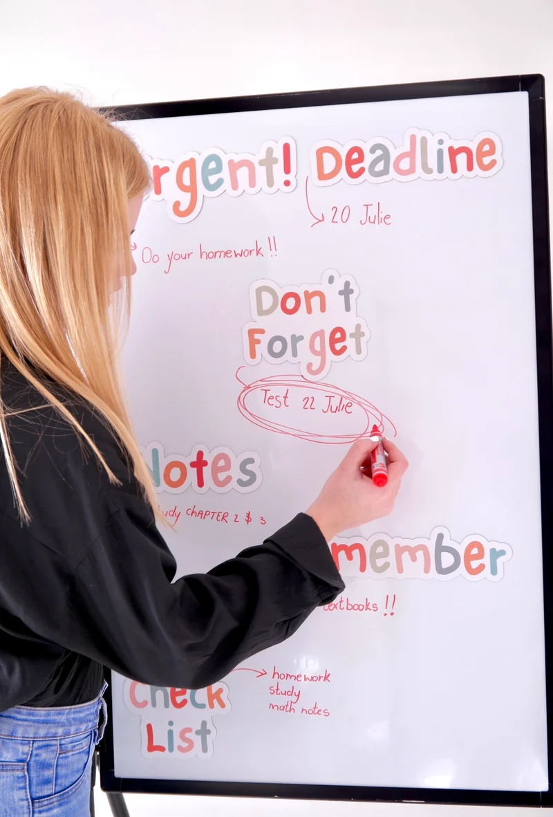 Soft Pastel Reminder Magnets