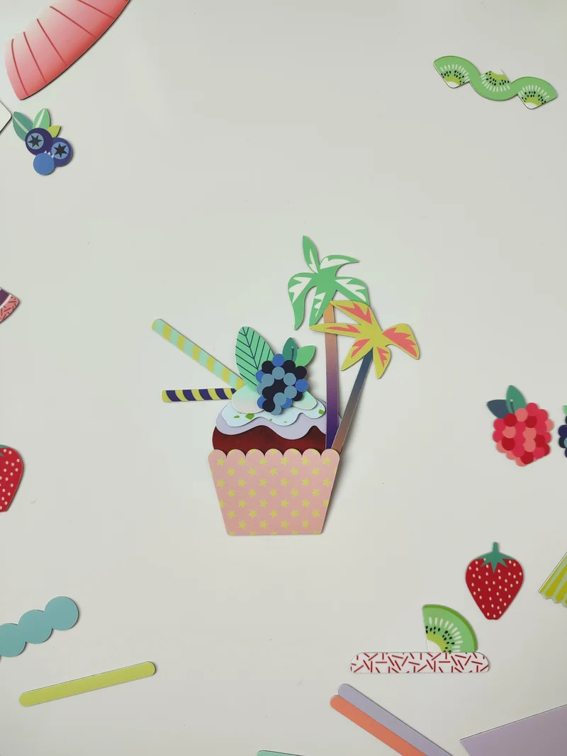Jeu magnétique - Cupcakes