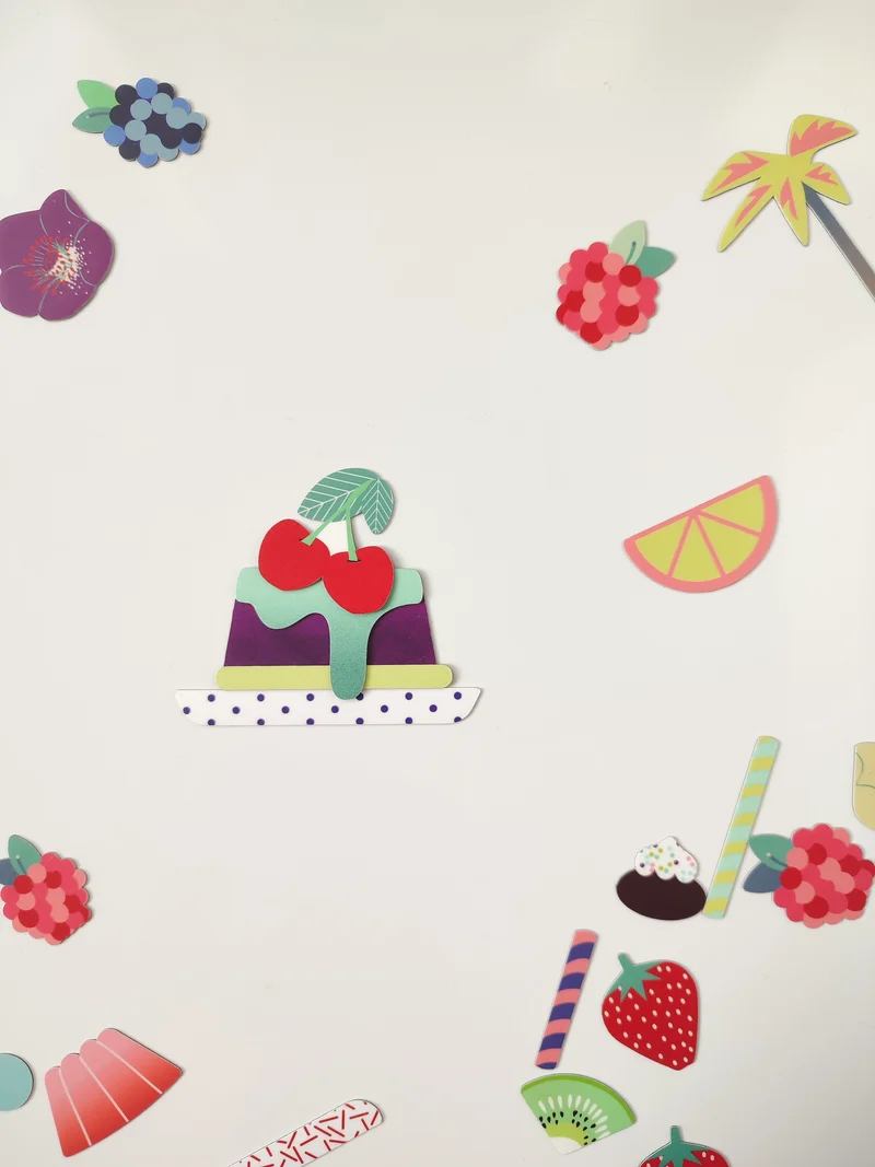 Jeu magnétique - Cupcakes