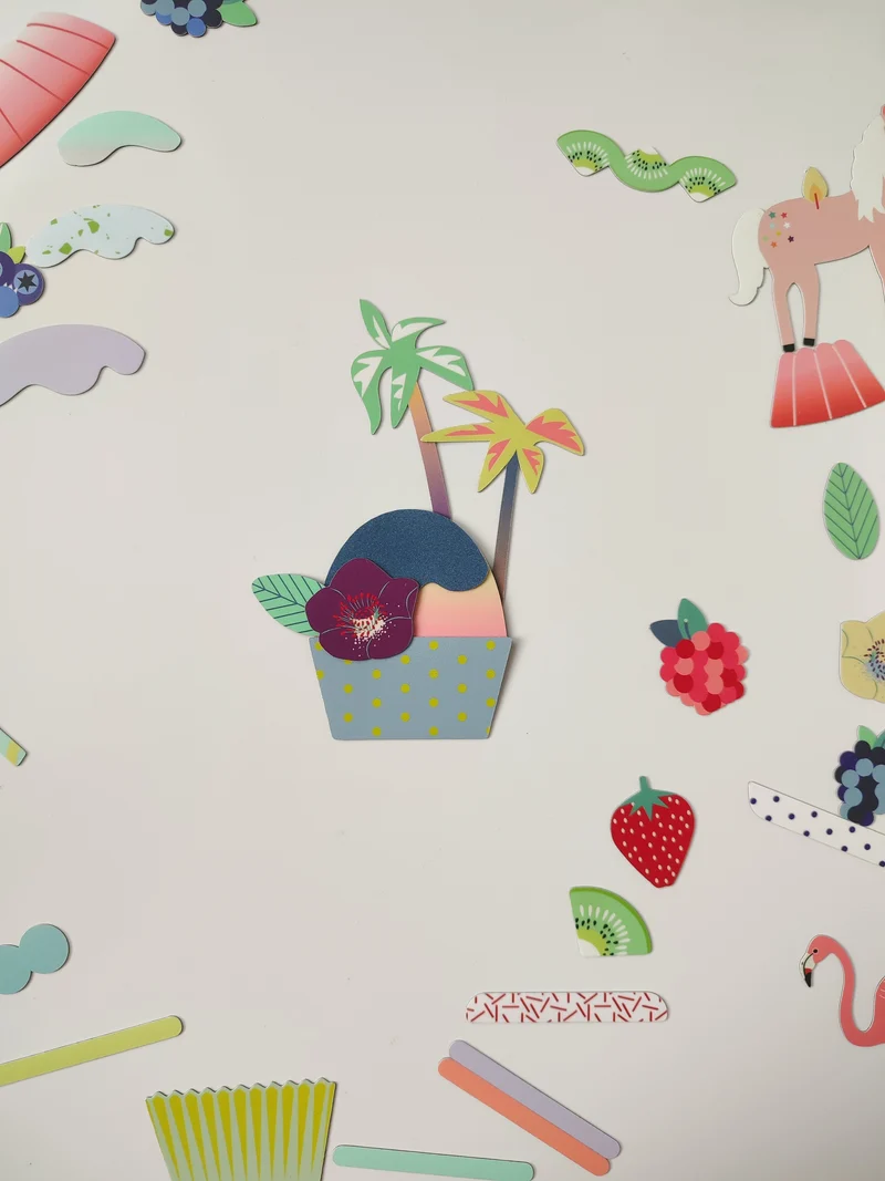 Jeu magnétique - Cupcakes