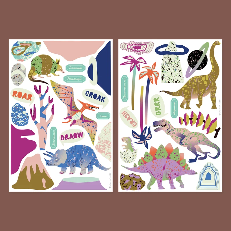 Jeux magnétique - Dinosaures