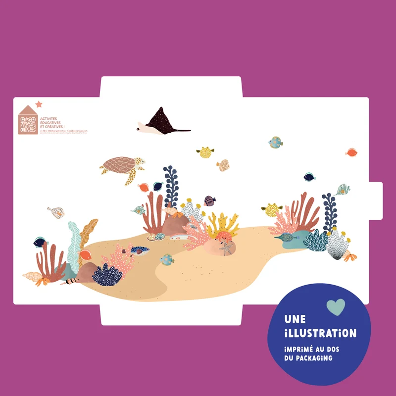 Jeux magnétique - Animaux Océan