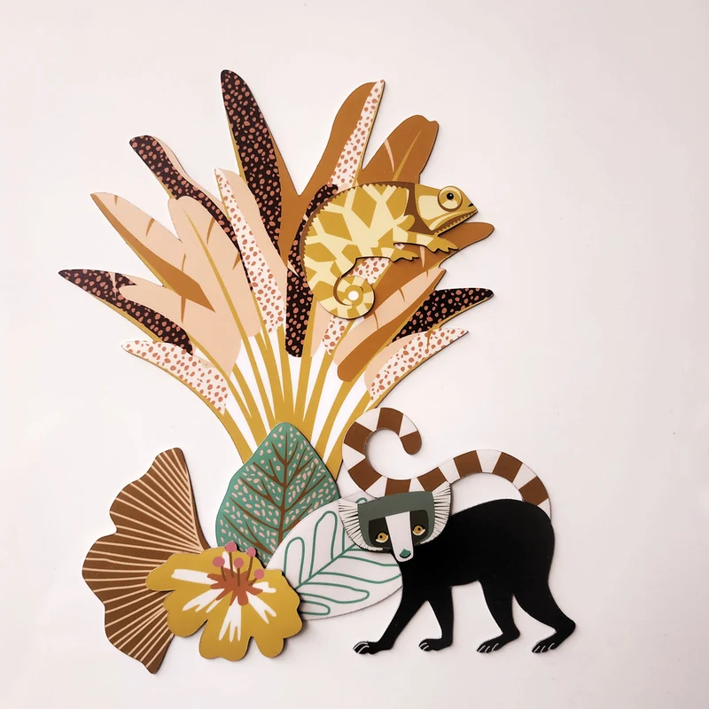 Jeux magnétique - Animaux Jungle