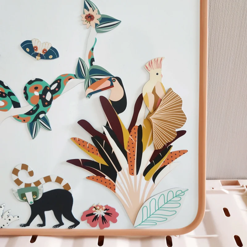 Jeux magnétique - Animaux Jungle