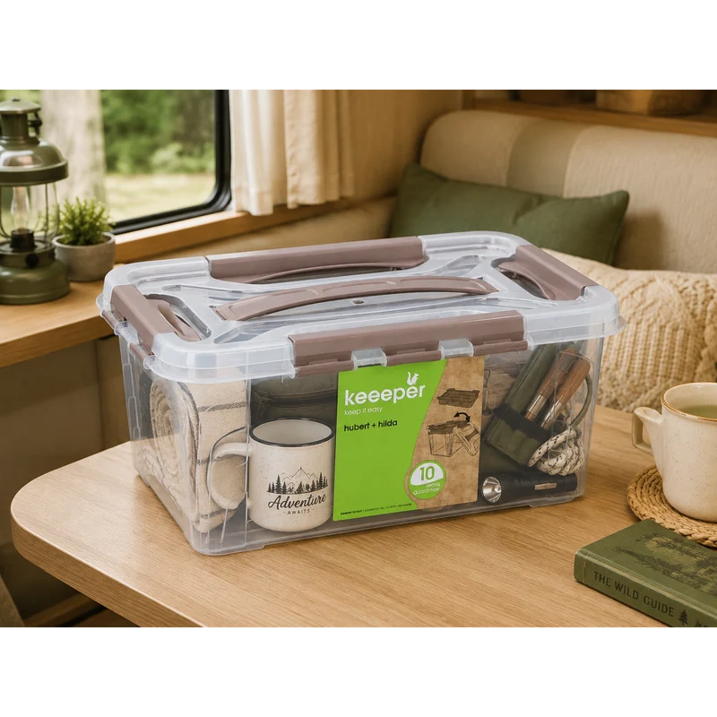 Opbergbox met inzetbak 4,2L - Hubert + Hilda - Keeeper