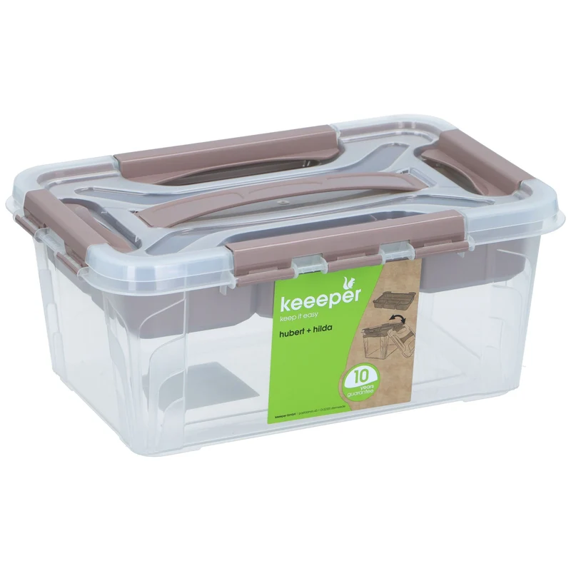 Opbergbox met inzetbak 4,2L - Hubert + Hilda - Keeeper