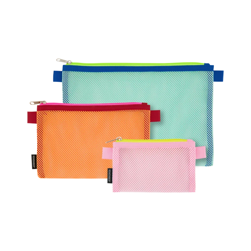Mesh etui Alice - set van 3 - Remember