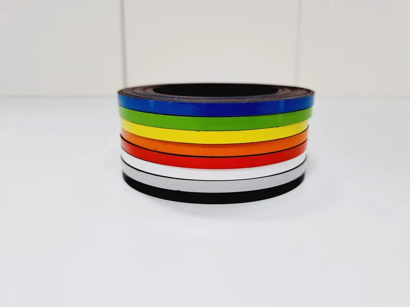 Bande magnétique de couleur - Longueur 5m
