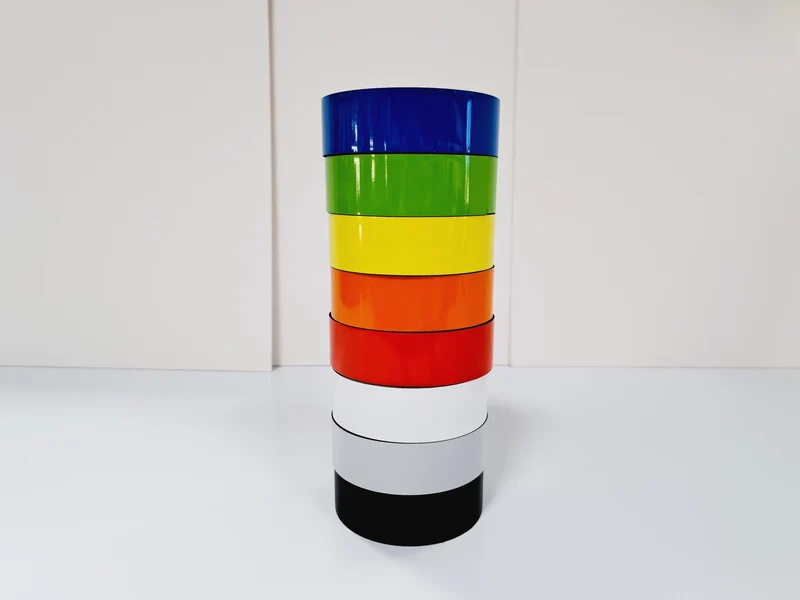 Bande magnétique de couleur - Longueur 5m
