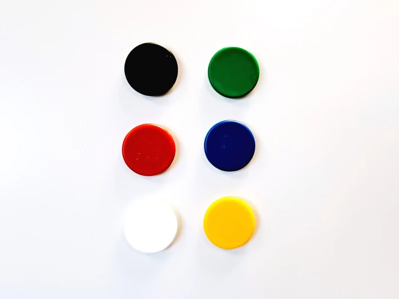 Aimant d'affichage rond - Ø32mm