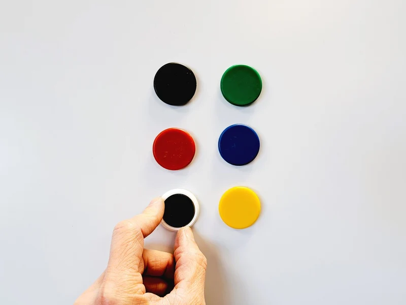 Aimant d'affichage rond - Ø32mm