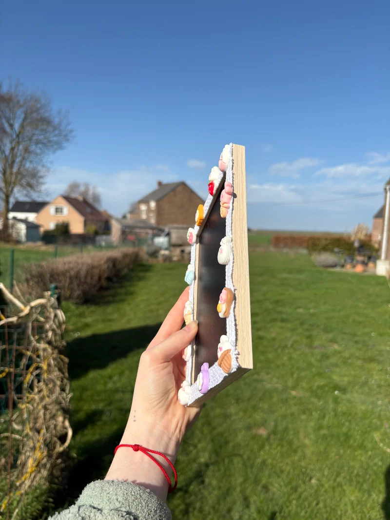 Petit support magnétique décoré