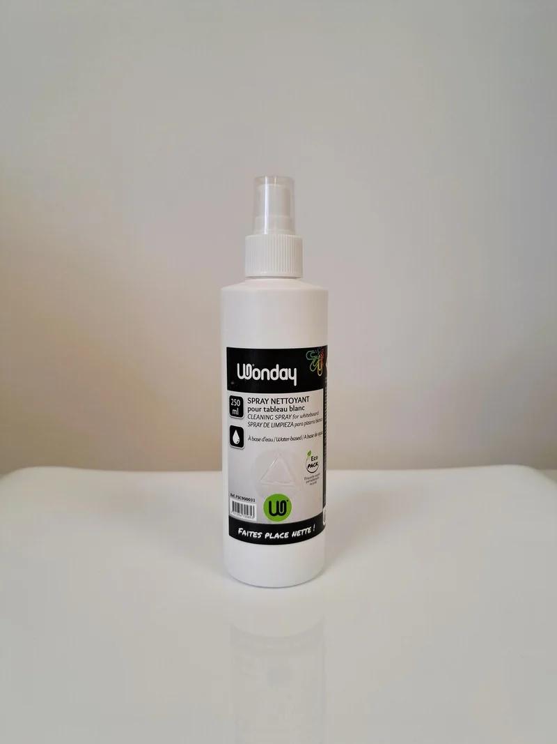 Spray nettoyant tableau blanc WONDAY 250ml