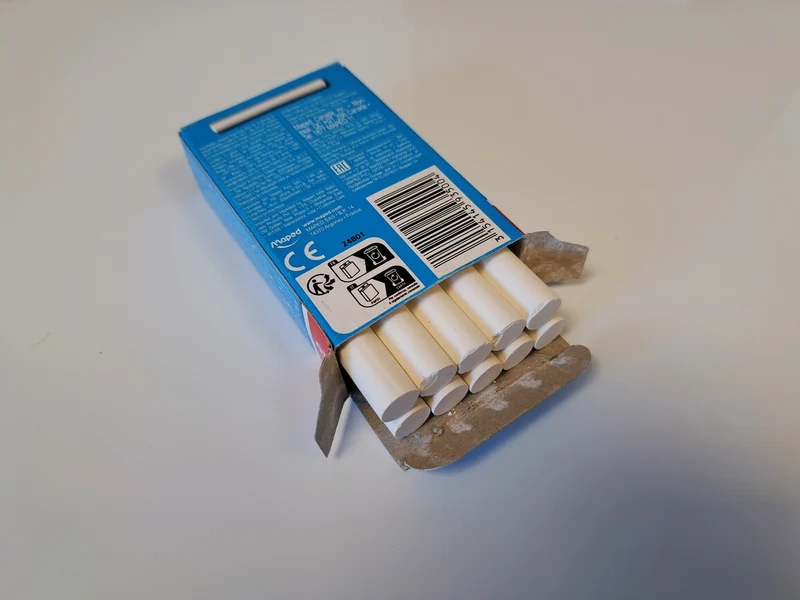 Etui de 10 Craies blanches MAPED WHITE'PEPS