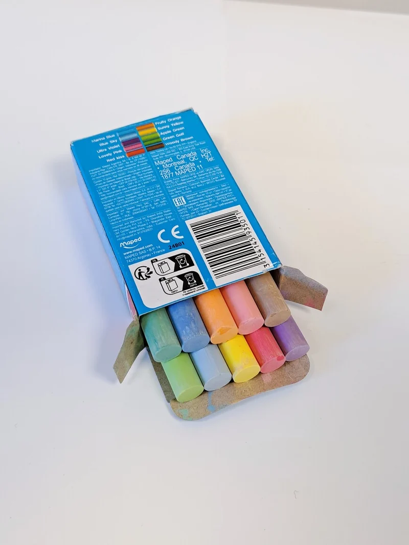 Etui de 10 Craies couleurs MAPED COLOR'PEPS
