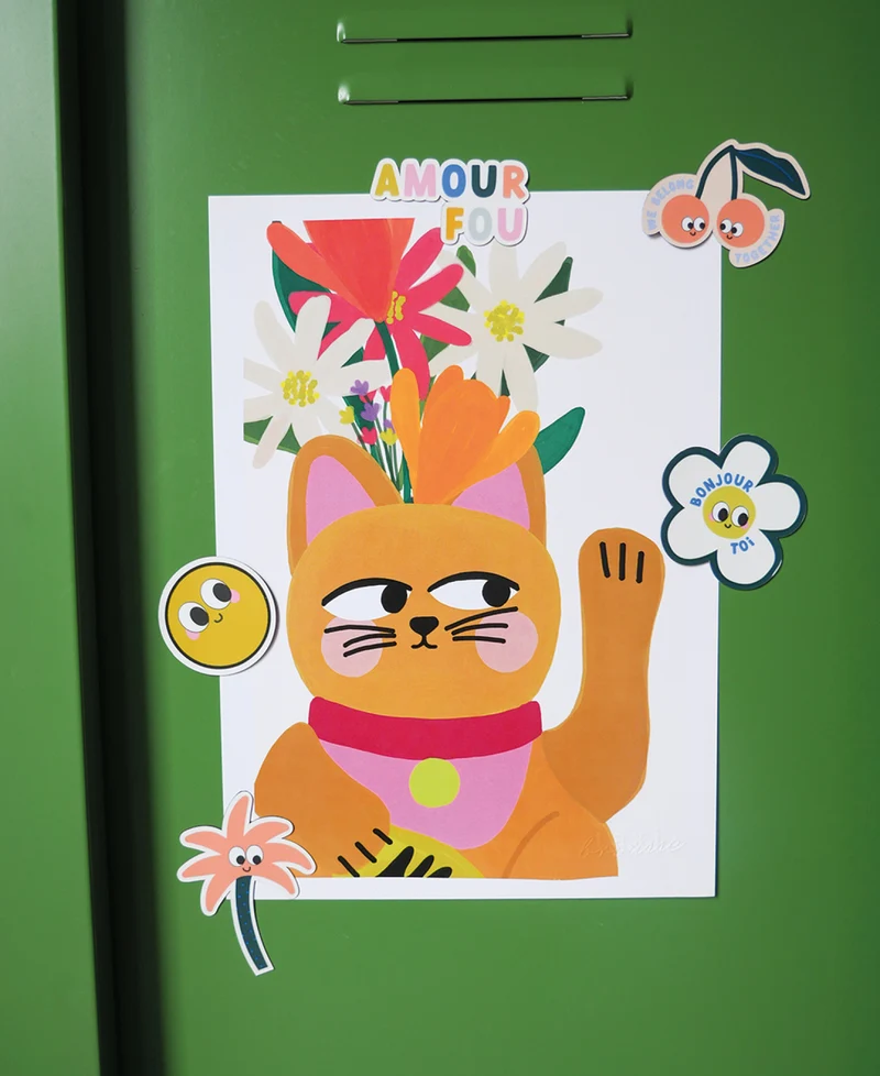 Stickers magnétiques - Les P'tits Moods