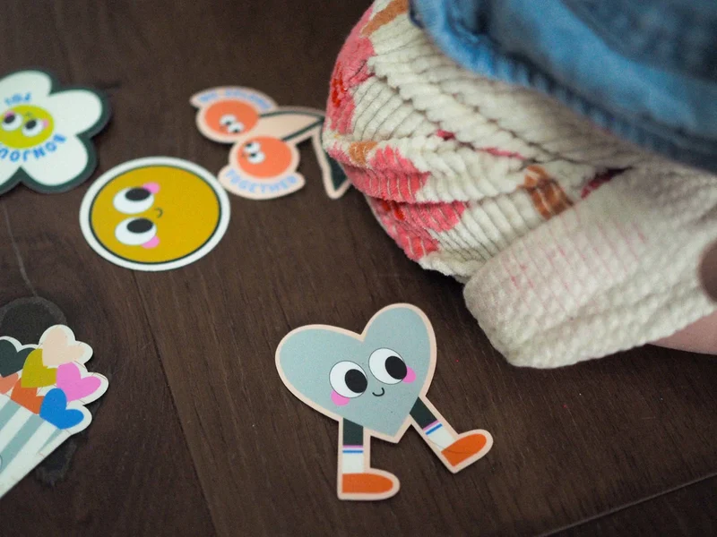Stickers magnétiques - Les P'tits Moods