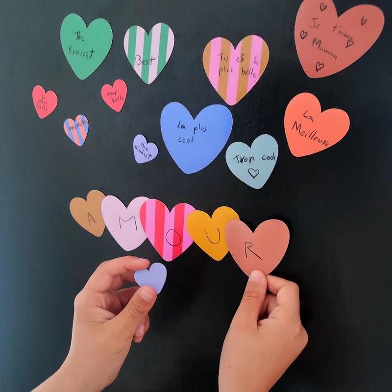 Les P'tits LOVE aimantés effaçables