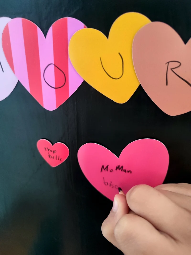 Les P'tits LOVE aimantés effaçables