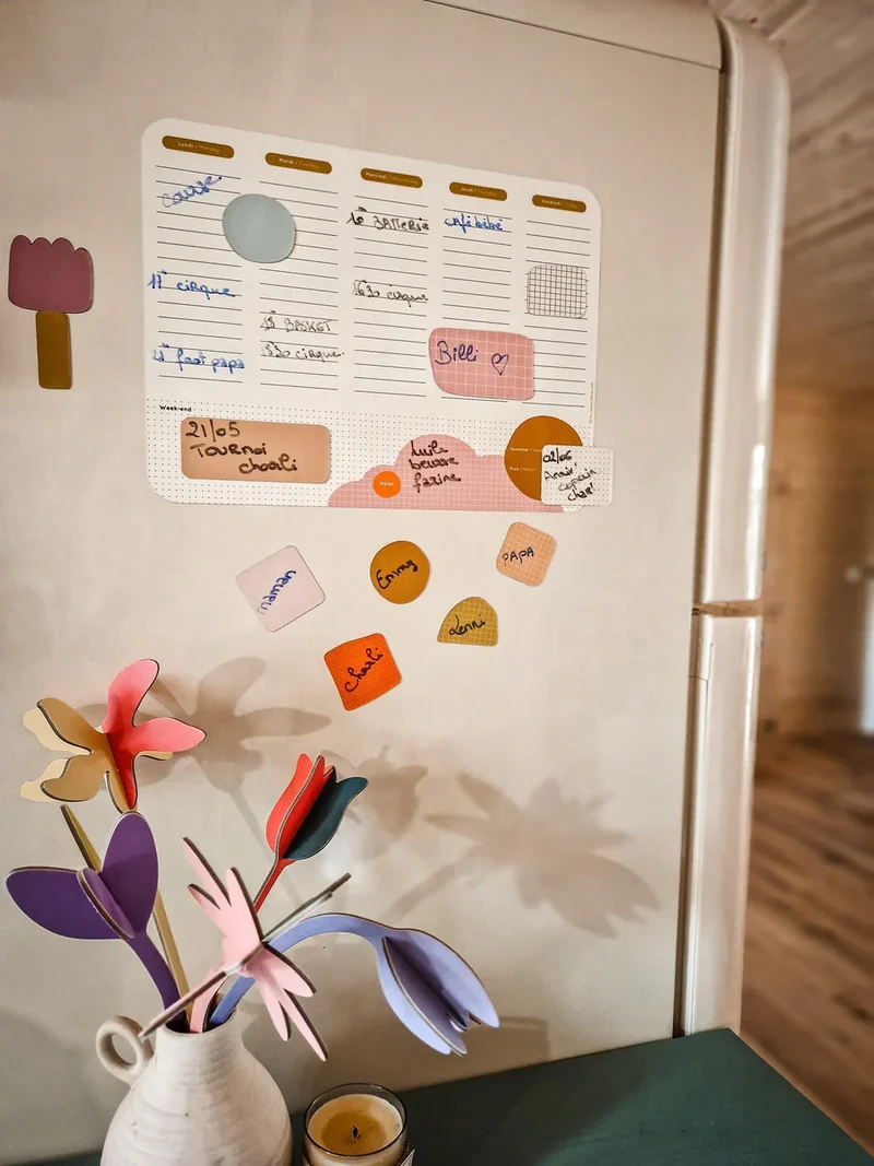 Les p'tites notes magnétiques effaçables