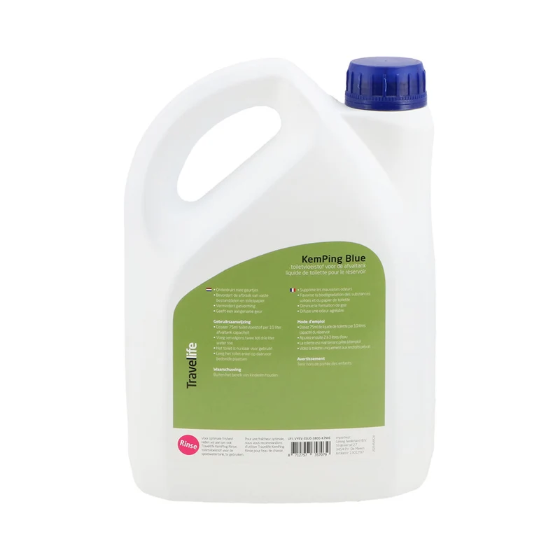 Kemping blue toiletvloeistof - 2 liter - Travellife