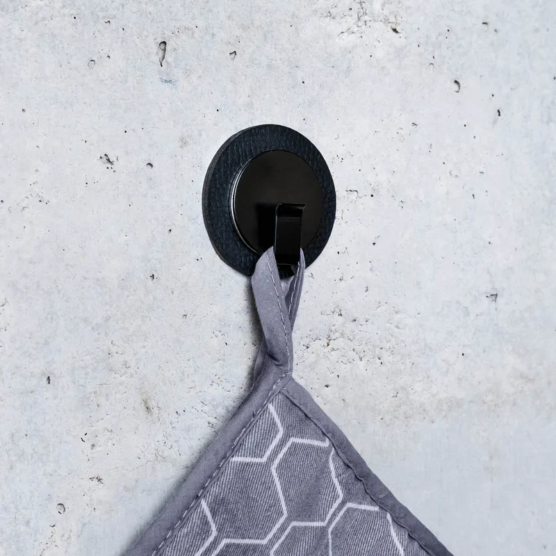 Magnetische handdoek haak tot 200 g Clever Black - Silwy