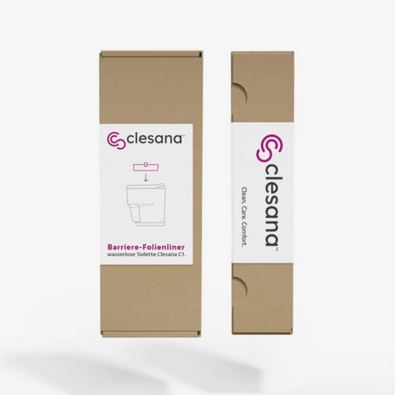 Clesana Barrier Foil Liner voor geurdichte toiletzakken (2st.)