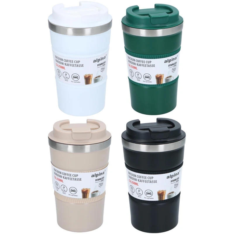 Reisbeker van 350 ml voor koffie Vacuum - Alpina