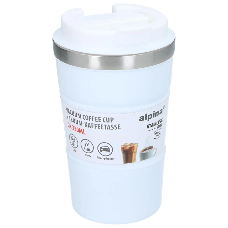 Reisbeker van 350 ml voor koffie Vacuum - Alpina