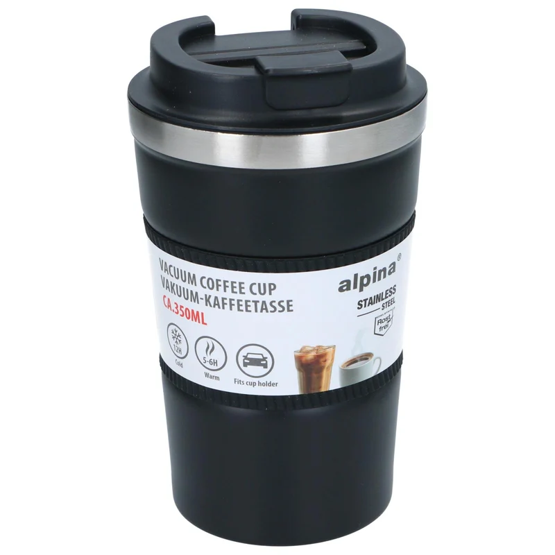 Reisbeker van 350 ml voor koffie Vacuum - Alpina