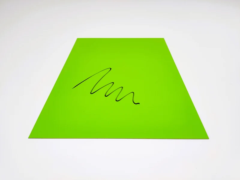 Feuille magnétique effaçable couleurs - Formats standards