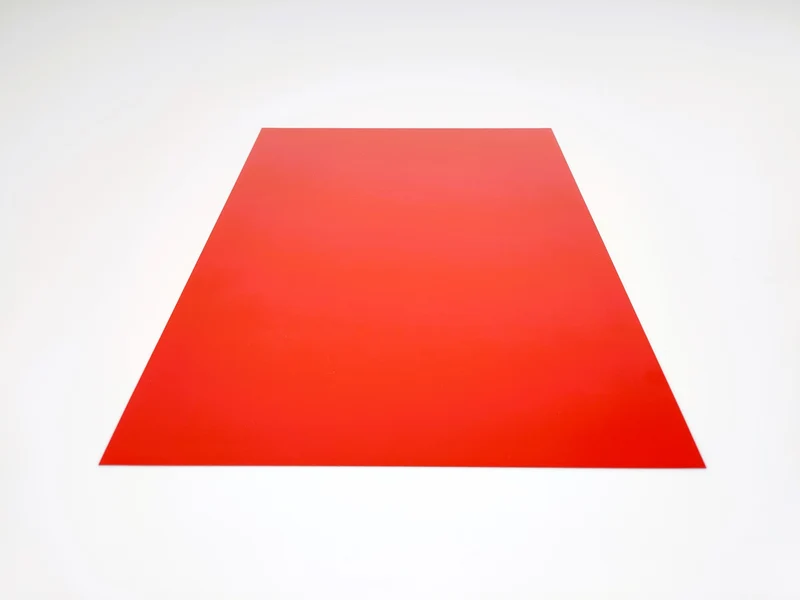 Feuille magnétique effaçable couleurs - Formats standards