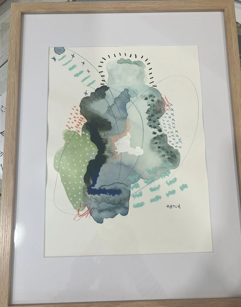 Hatch Framed Art - C