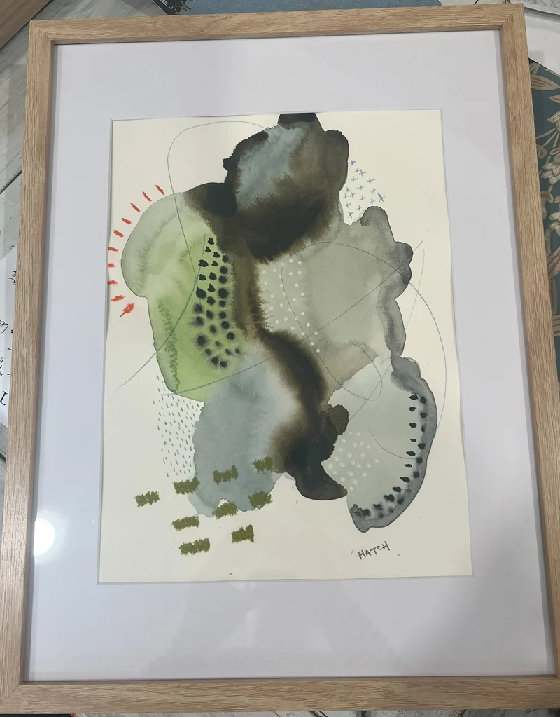 Hatch Framed Art - A
