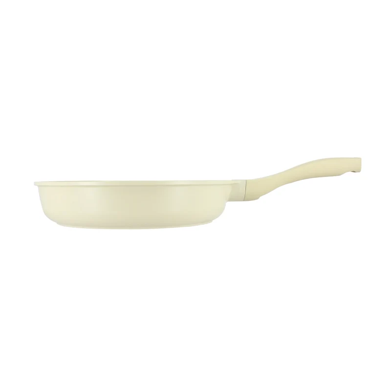 Menastyl - pan 28 cm in gerecycled aluminium - 1 stuk - beige