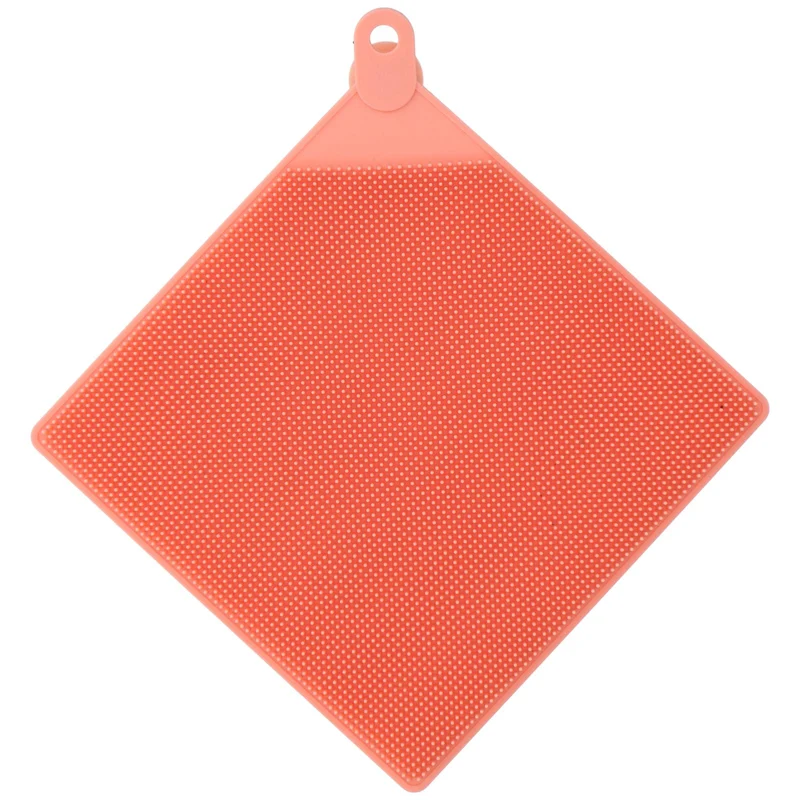 Vaatdoek uit silicone met zuignap 15 x 15 cm - Alpina