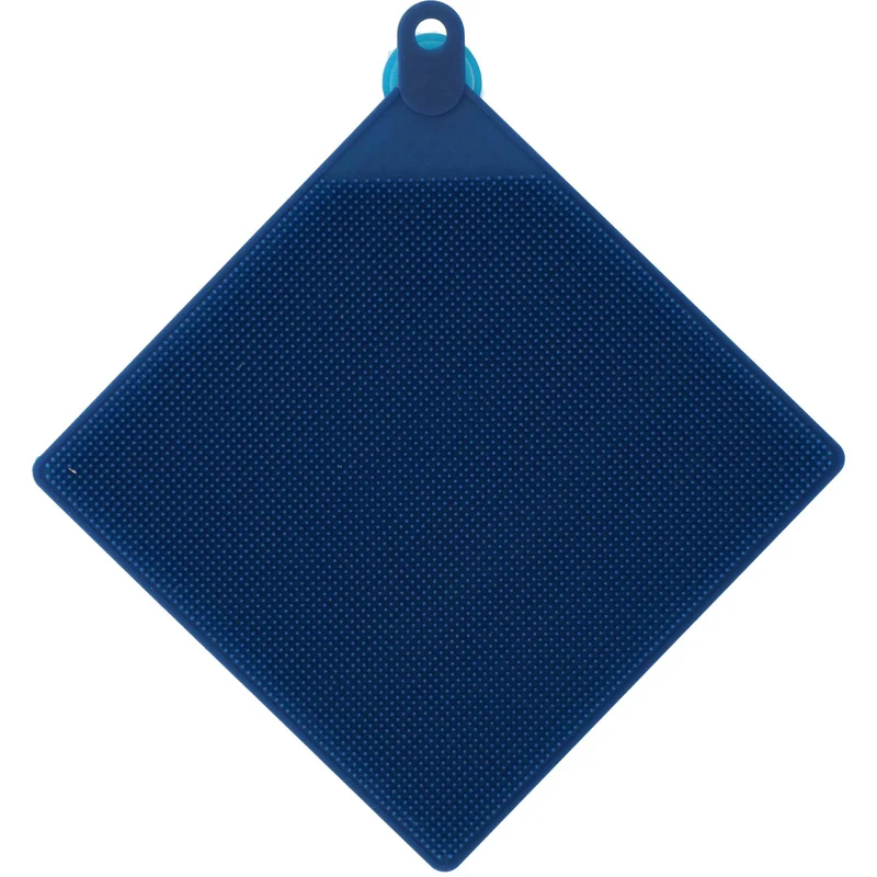 Vaatdoek uit silicone met zuignap 15 x 15 cm - Alpina