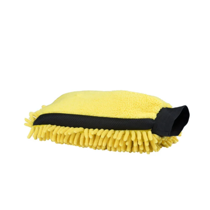 Washandschoen 2-in-1 in microvezel voor het wassen van caravan of camper - Dunlop