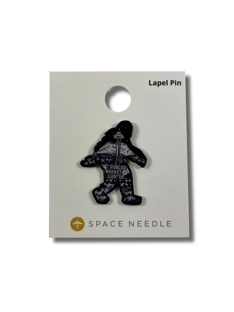 Bigfoot Lapel Pin
