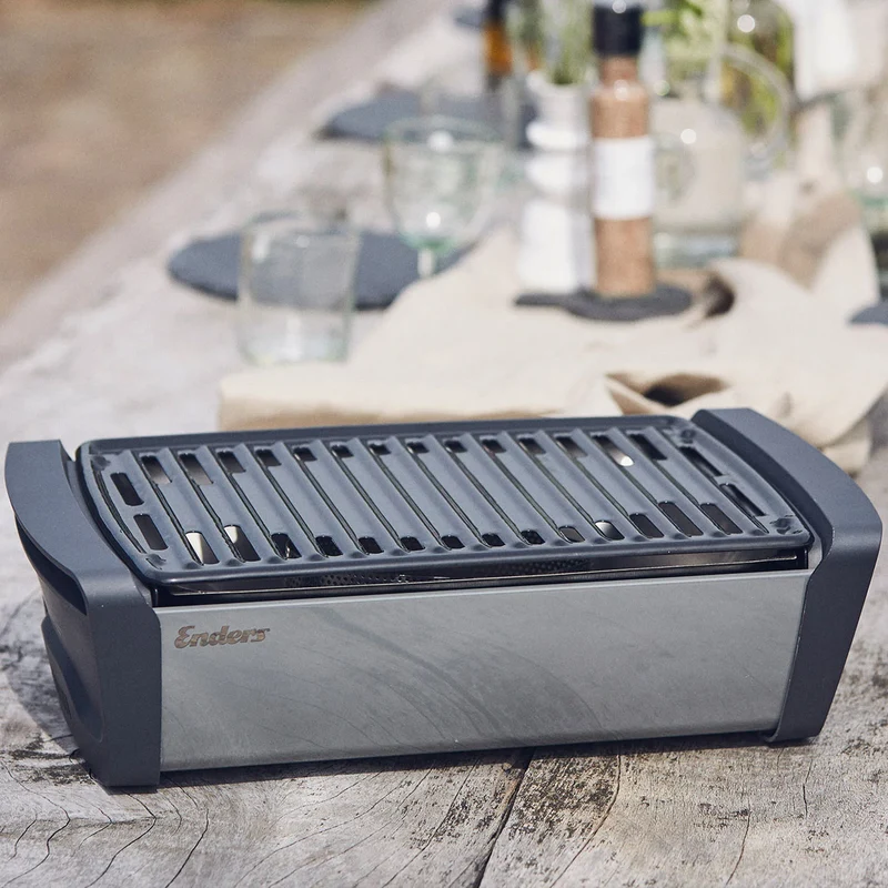 Tafel BBQ op houtskool met ventilator Aurora - Enders