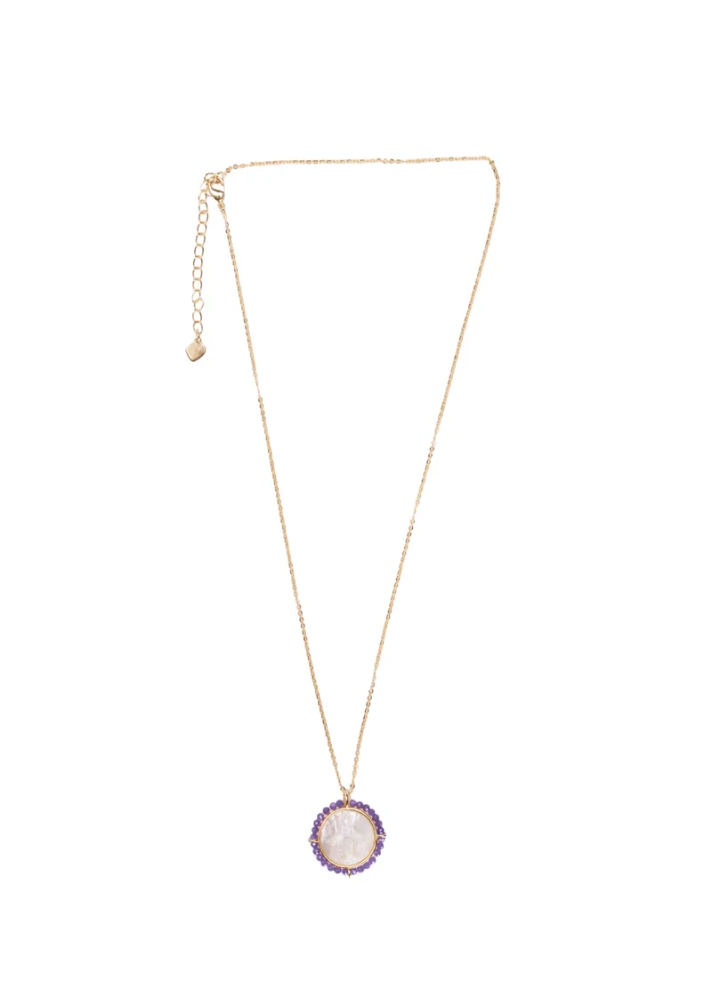 Médaille de la Vierge perlée