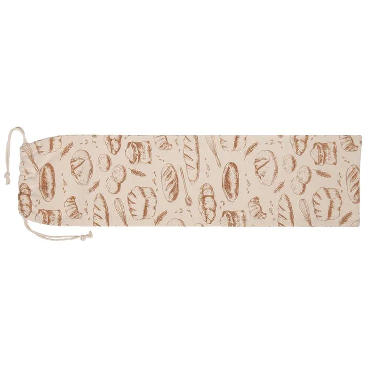 Fresh Baked Baguette Bread Bag