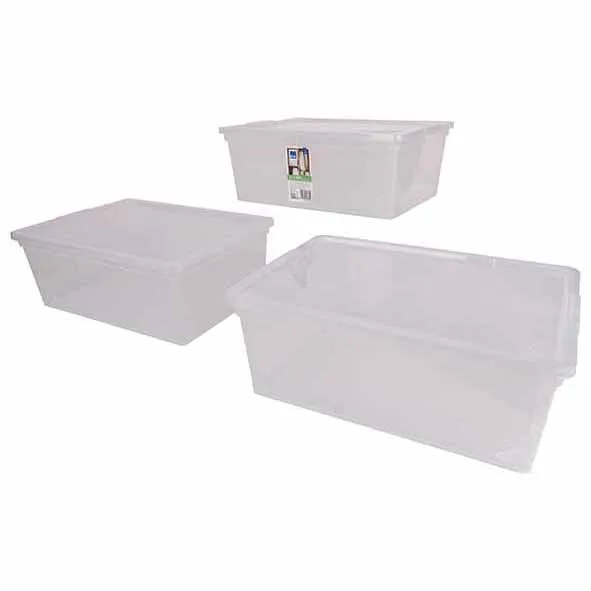 Curver C-Box opbergboxen met deksel – set van 3