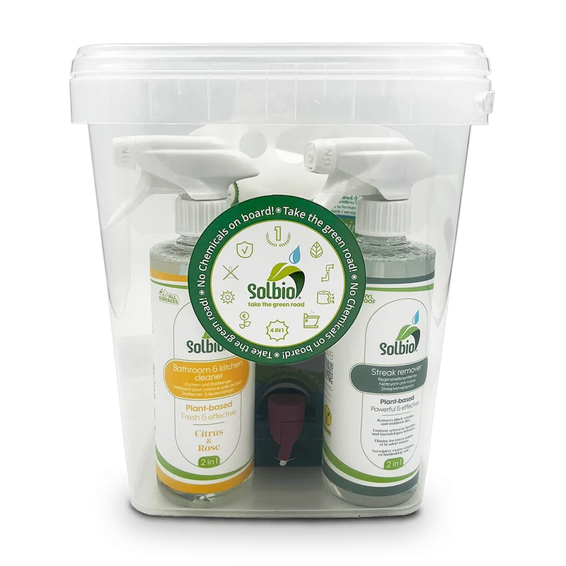 Solbio Starterkit Camper & Caravan – Natuurlijke Tank- en Interieurreiniging