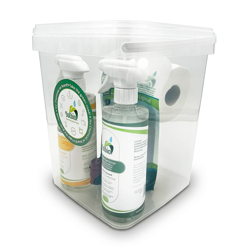 Solbio Starterkit Camper & Caravan – Natuurlijke Tank- en Interieurreiniging
