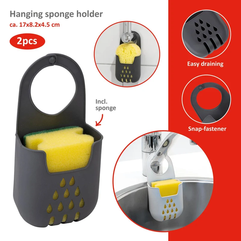 Hangende sponshouder met spons - Alpina